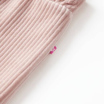 Kinderbroek 116 ribfluweel Lichtroze 4