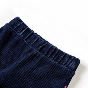 Kinderbroek 104 ribfluweel marineblauw 3
