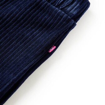 Kinderbroek 104 ribfluweel marineblauw 4