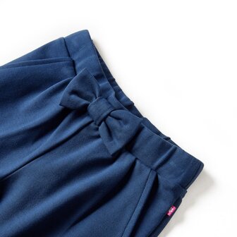 Kinderbroek met wijde pijpen 128 marineblauw 3