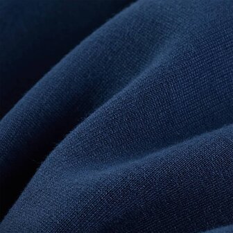 Kinderbroek met zwarte bies 128 marineblauw 8