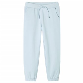 Kinderjoggingbroek 128 lichtblauw 1