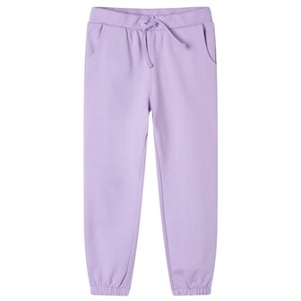 Kinderjoggingbroek 92 lila 1