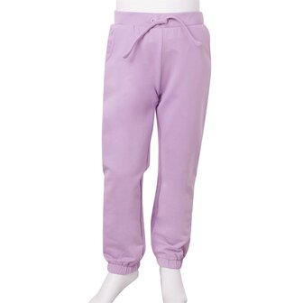 Kinderjoggingbroek 92 lila 9