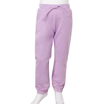 Kinderjoggingbroek 140 lila 9