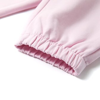 Kinderjoggingbroek 116 lichtroze 6