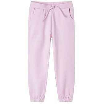 Kinderjoggingbroek 128 lichtroze 1