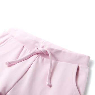Kinderjoggingbroek 140 lichtroze 3