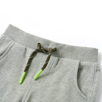 Kinderjoggingbroek 104 lichtkaki 3