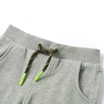 Kinderjoggingbroek 140 lichtkaki 3