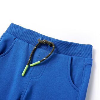 Kinderjoggingbroek 116 blauw 3
