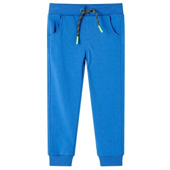Kinderjoggingbroek 140 blauw 1