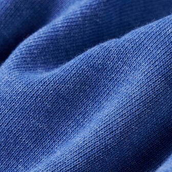 Kinderjoggingbroek 140 gem&ecirc;leerd blauw 7