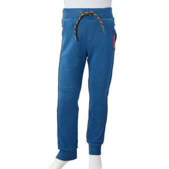 Kinderjoggingbroek 92 blauw 8