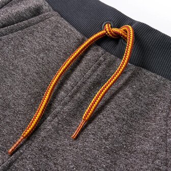 Kinderjoggingbroek 104 gem&ecirc;leerd donkergrijs 4