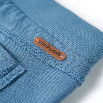 Kinderjoggingbroek 128 blauw 7