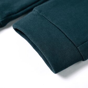 Kinderjoggingbroek met trekkoord 104 mosgroen 6