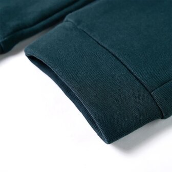 Kinderjoggingbroek met trekkoord 128 mosgroen 6