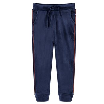 Kinderjoggingbroek 128 marineblauw 1