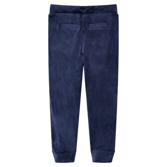 Kinderjoggingbroek 128 marineblauw 2