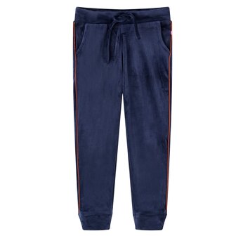 Kinderjoggingbroek 140 marineblauw 1