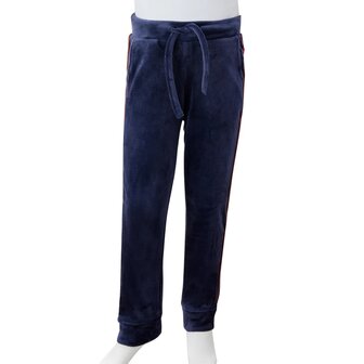 Kinderjoggingbroek 140 marineblauw 8