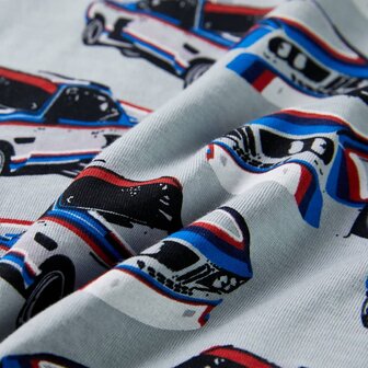 Kinderpyjama met korte mouwen 128 grijs 10