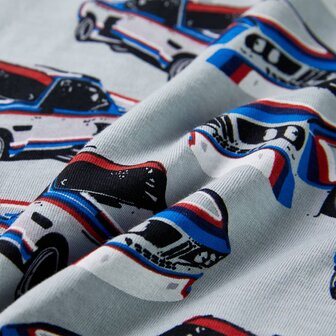 Kinderpyjama met korte mouwen 140 grijs 10