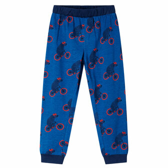 Kinderpyjama met lange mouwen 116 petroleumkleurig 4