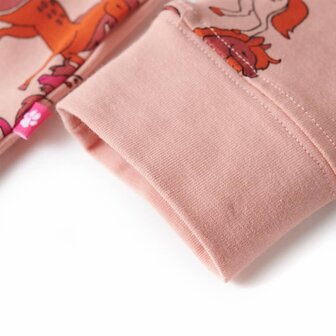 Kinderpyjama met lange mouwen 92 lichtroze 8