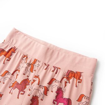 Kinderpyjama met lange mouwen 128 lichtroze 10