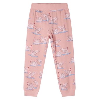 Kinderpyjama met lange mouwen 104 lichtroze 4