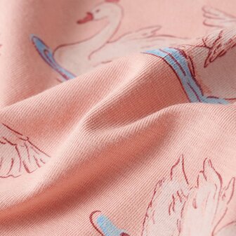 Kinderpyjama met lange mouwen 128 lichtroze 10