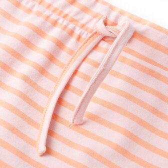 Kinderrokje recht met strepen 92 roze 4