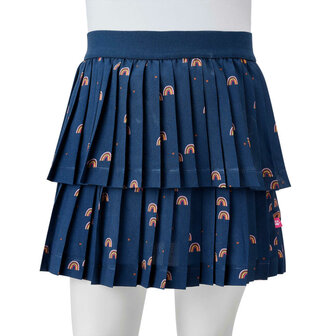 Kinderrokje 104 marineblauw 8