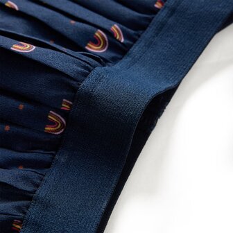 Kinderrokje 116 marineblauw 7