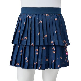 Kinderrokje 116 marineblauw 8