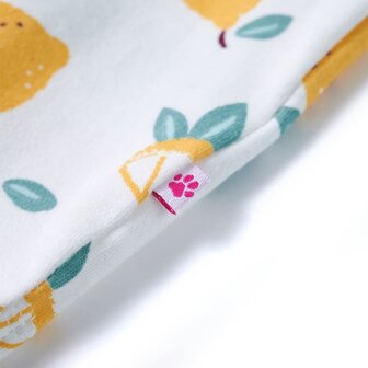 Kindershirt met knoop in de zoom 116 ecru 4