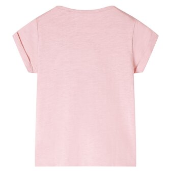 Kindershirt 104 lichtroze 2