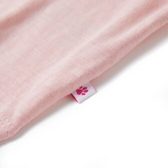 Kindershirt 104 lichtroze 5
