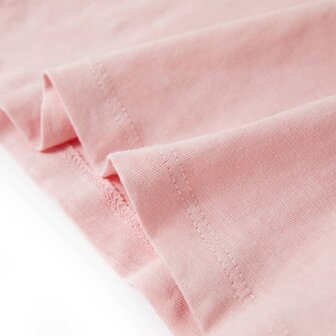 Kindershirt 128 lichtroze 6