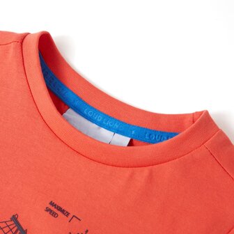 Kindershirt 92 lichtrood 3