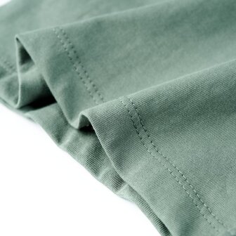 Kindershirt met korte mouwen 104 kakikleurig 6