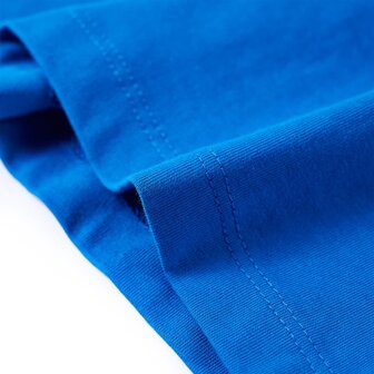 Kindershirt 92 felblauw 6
