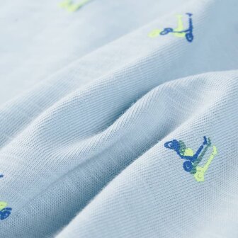 Kindershirt 140 lichtblauw 7