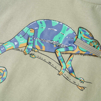 Kindershirt met korte mouwen 140 lichtkakikleurig 4
