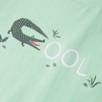 Kindershirt met korte mouwen 140 lichtgroen 4