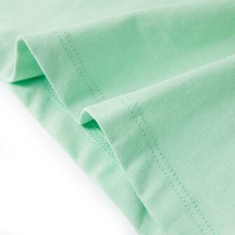 Kindershirt met korte mouwen 140 lichtgroen 6