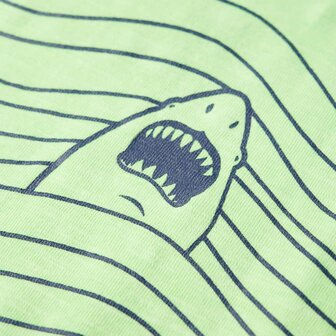 Kindershirt 140 neongroen 4