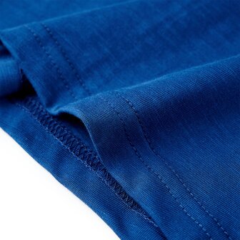Kindershirt 128 donkerblauw 6